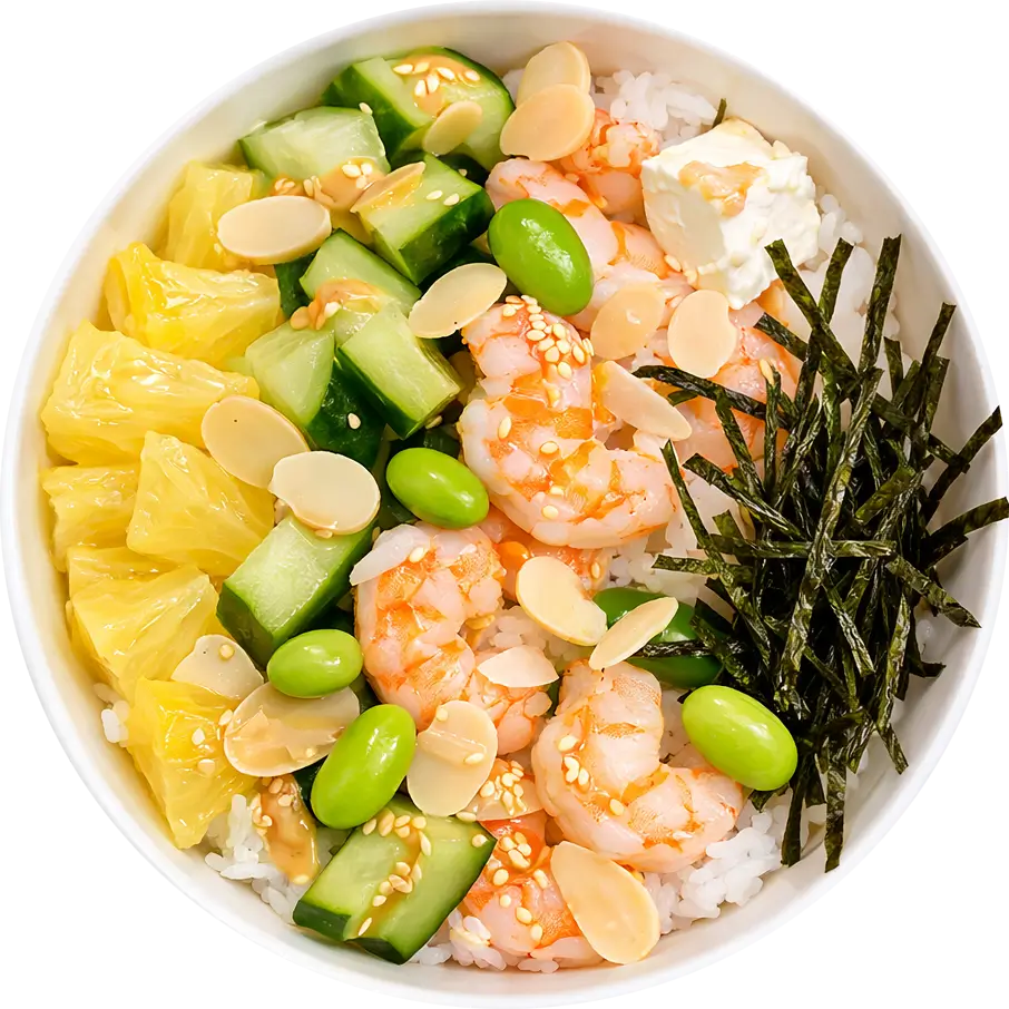 Поке с креветкой